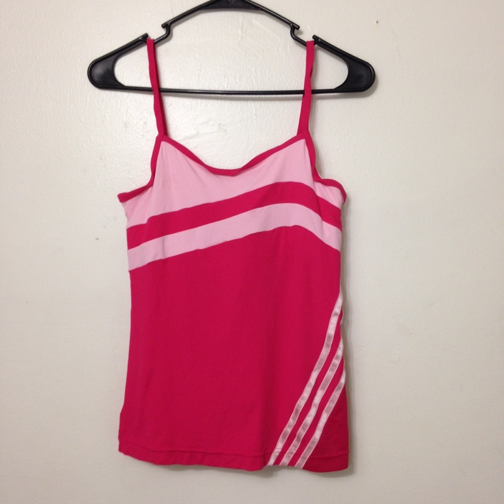 NWT Addidas Pink Climacool Tennis Tank Top Medium
